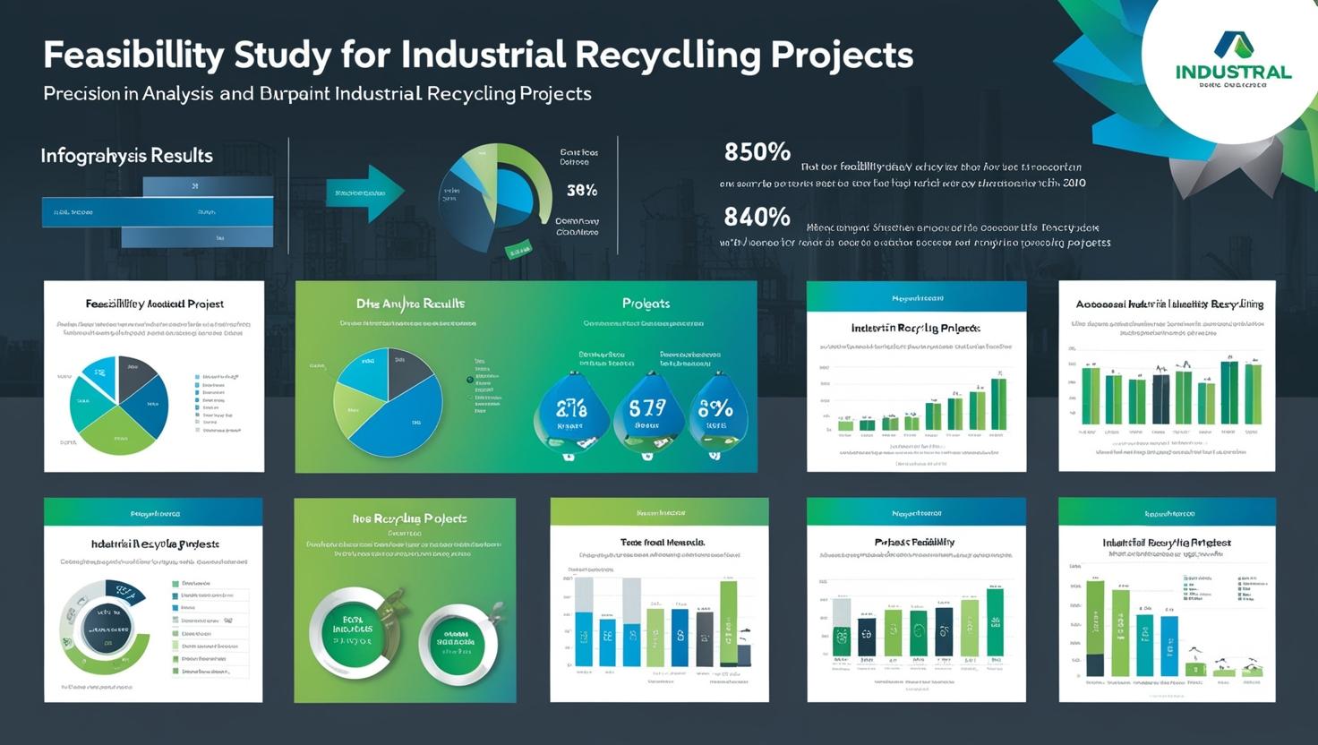 دراسة جدوى مشاريع إعادة التدوير الصناعي: الدقة في التحليل والتقييم الشامل