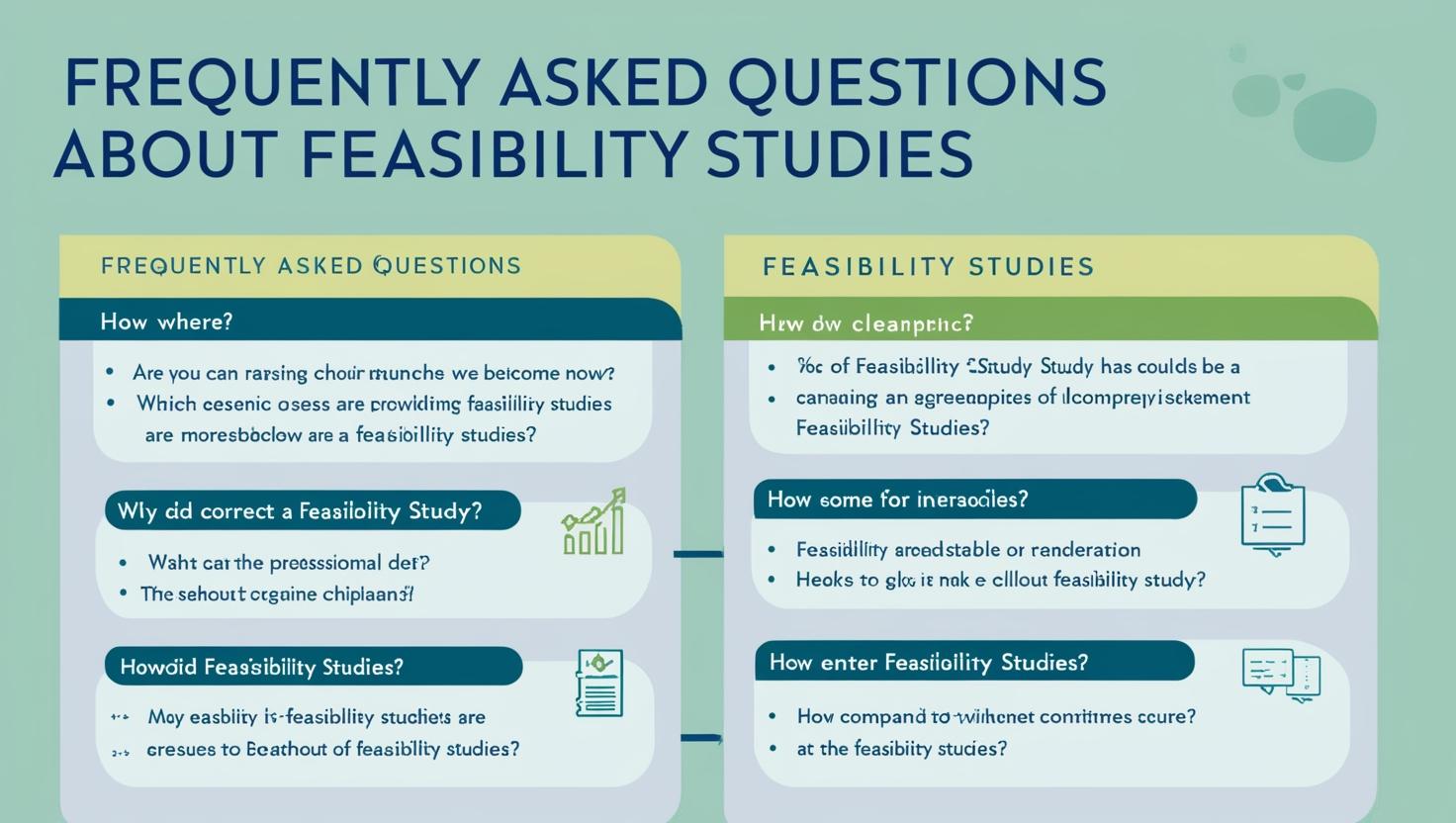 أسئلة شائعة حول دراسات الجدوى